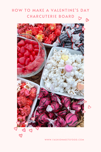 Valentine\'s Day Charcuterie Board