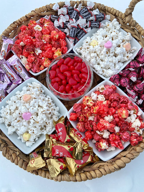 Valentine\'s Day Charcuterie Board