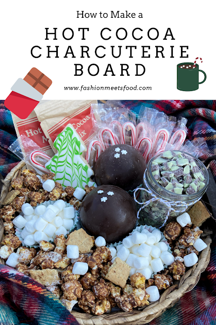 how to make a hot chocolate charcuterie board
