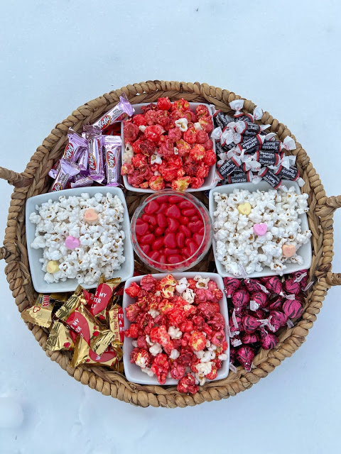 Valentine\'s Day Charcuterie Board