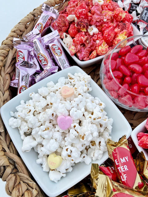 Valentine\'s Day Charcuterie Board